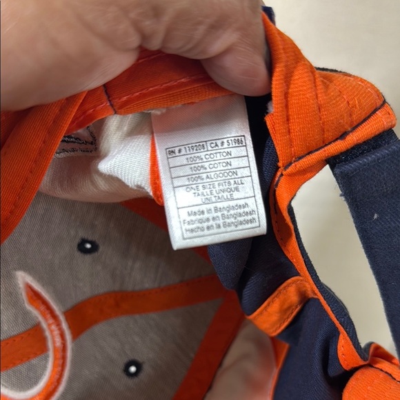 RBK NFL BEARS Navy and Orange Hat - Picture 5 of 5